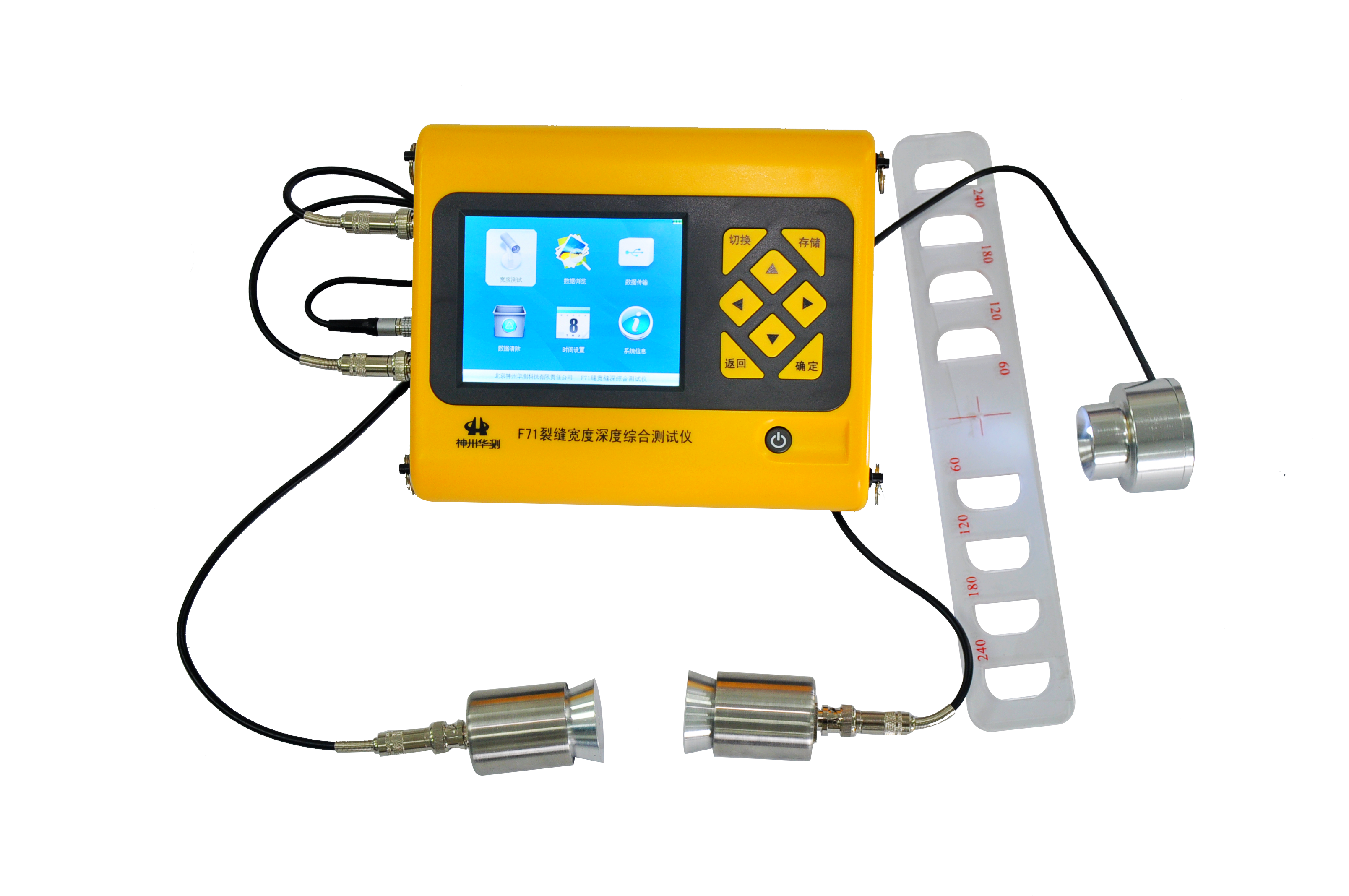 F71 Crack Width & Depth Tester