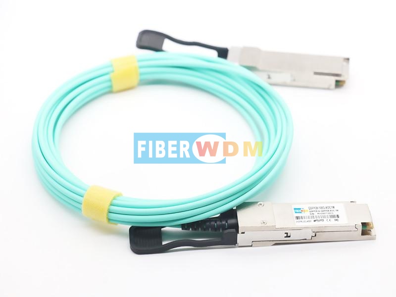 100G QSFP28 AOC Transceiver