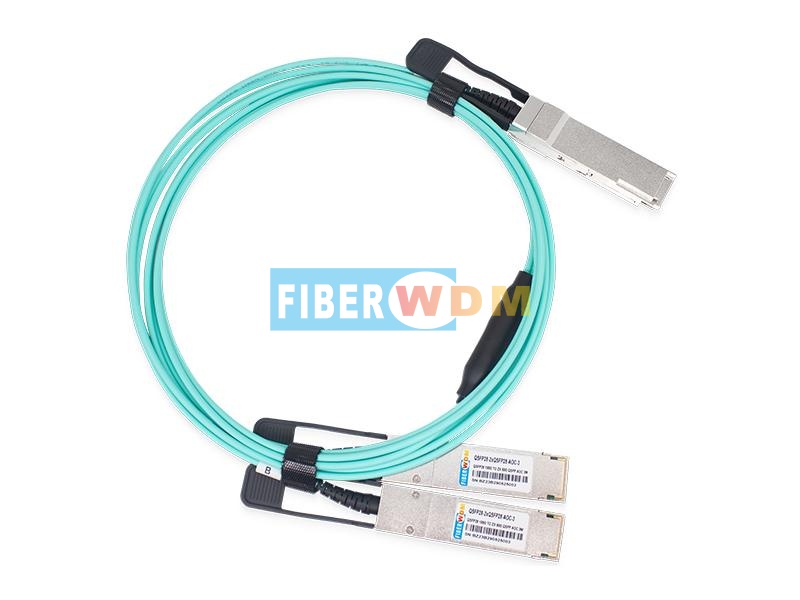 100G QSFP28 to 2x 50G QSFP28 AOC Transceiver