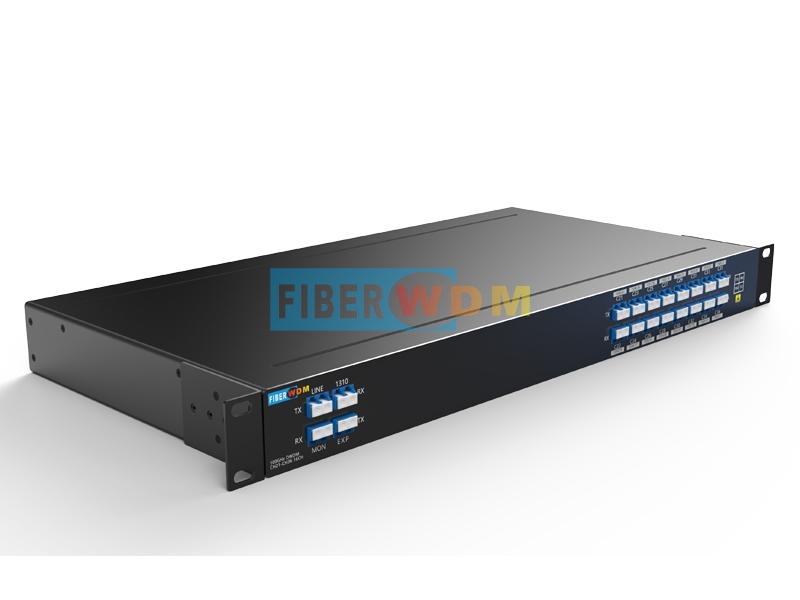 16CH Dual-Fiber Bidirectional C21-C36 DWDM WDM Mux/Demux