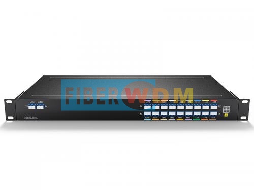 18CH Dual-Fiber Bidirectional CWDM WithMonitor Port WDM Mux/Demux