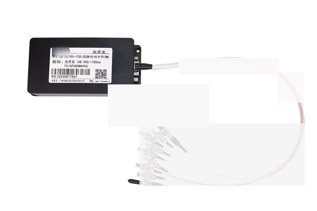 1X8 900-1700nm 300um Optical Switch