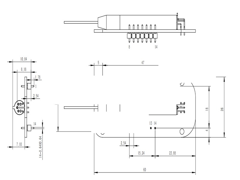 1XN MEMS Optical Switch