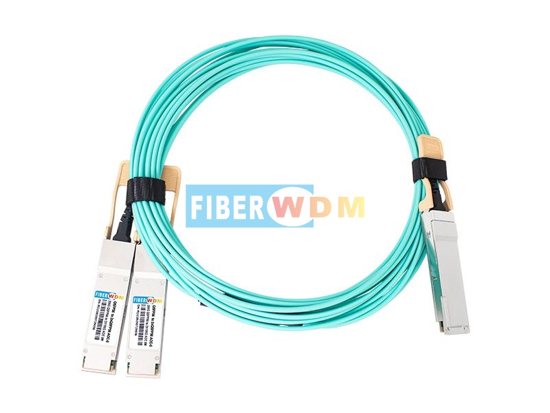 200G QSFP56 SR4 to 2xQSFP28 SR2 AOC Transceiver