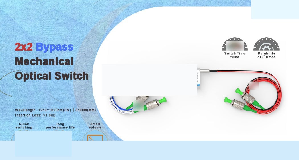 2x2 Bypass Mechanical Optical Switch