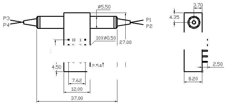 2x2 Bypass Mechanical Optical Switch