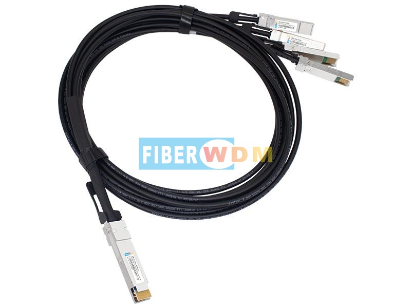 400G QSFP-DD to 4x 100G SFP-DD DAC Transceiver