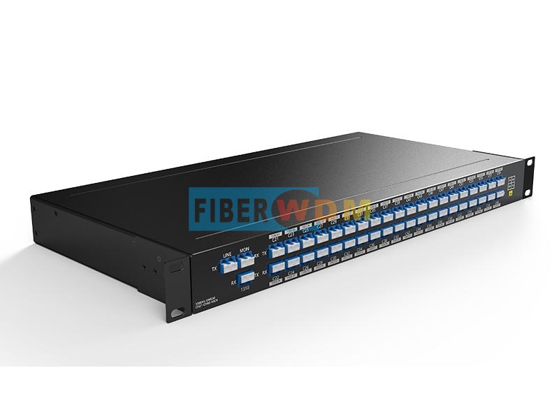 40CH Dual-Fiber Bidirectional C21-C60 DWDM WDM Mux/Demux