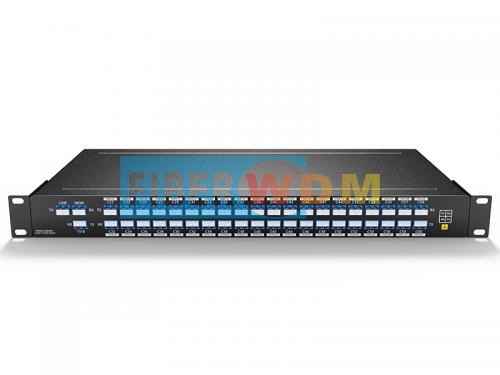 40CH Dual-Fiber Bidirectional C21-C60 DWDM WDM Mux/Demux