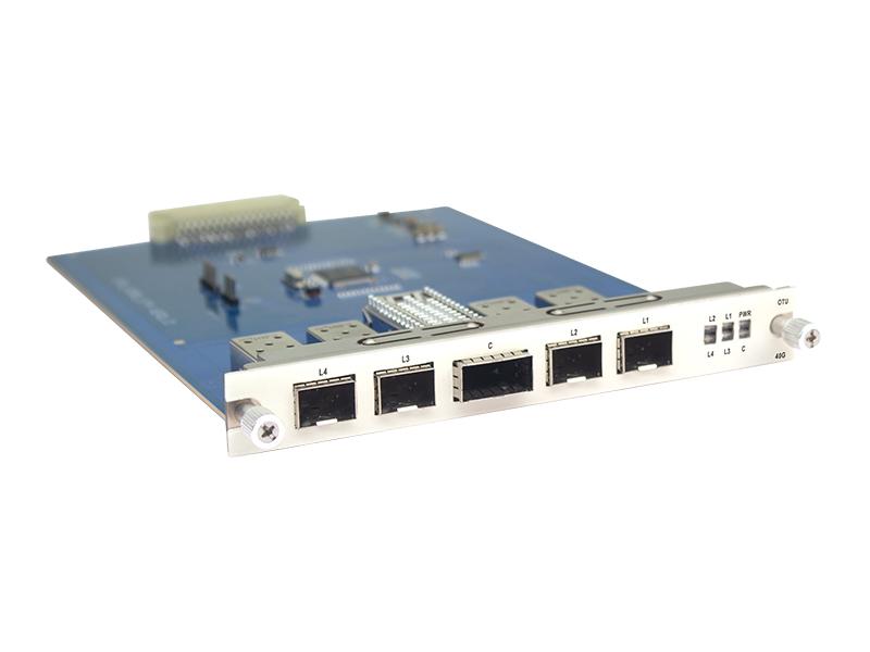 40G QSFP+to4x10G SFP+ OTU Service Card