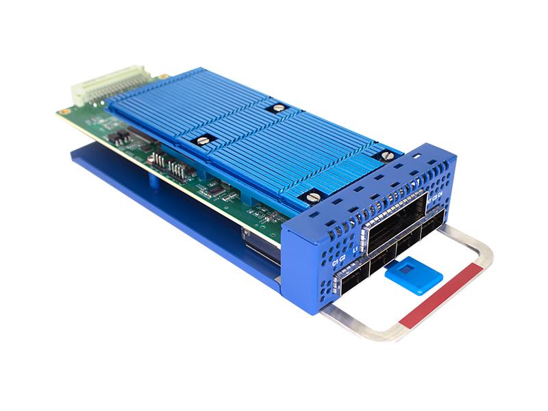 4x100G QSFP28 to400G CFP2 DCO Card FW841