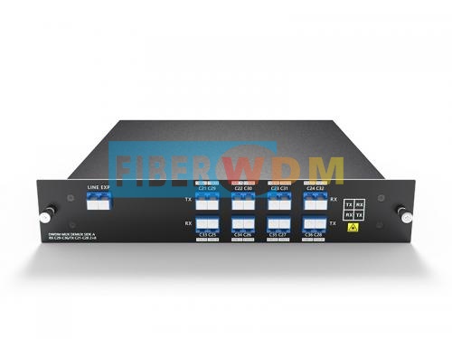 8CH (16Wave) Single-Fiber Bidirectional DWDM WDM Mux/Demux LGX Box Module