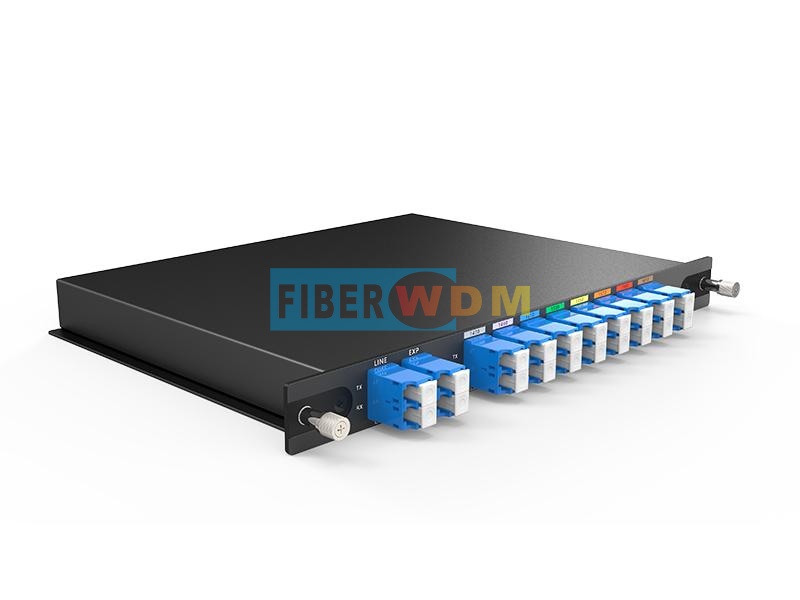 8CH Dual-Fiber Bidirectional 1470-1610nm CWDM WDM Mux/Demux LGX Box Module