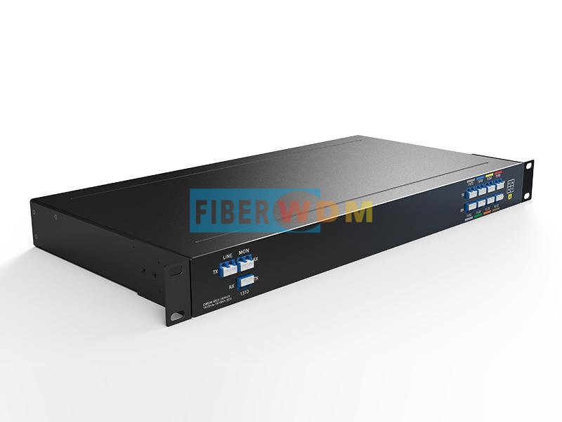 8CH Dual-Fiber Bidirectional 1470nm~1610nm CWDM With1310nmandMonitor Port WDM Mux/Demux