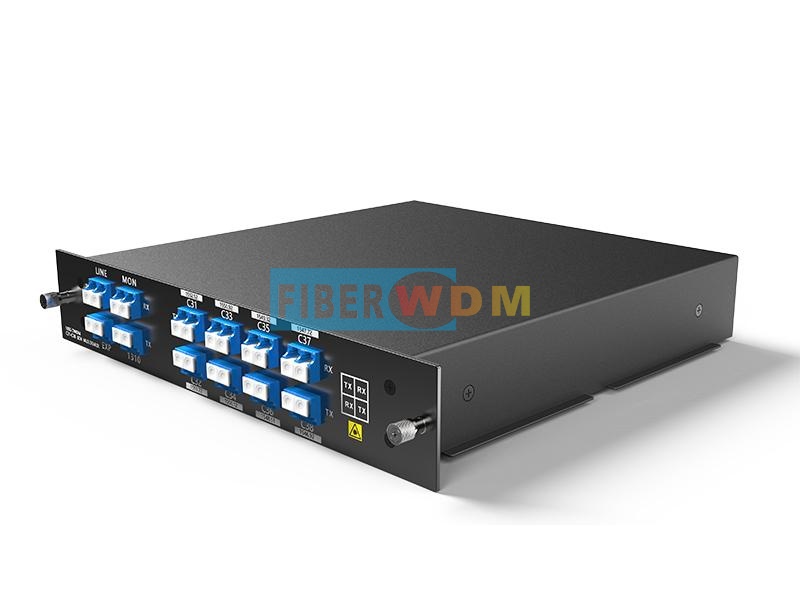 8CH Dual-Fiber Bidirectional C31-C38 DWDM WDM Mux/Demux LGX Box Module
