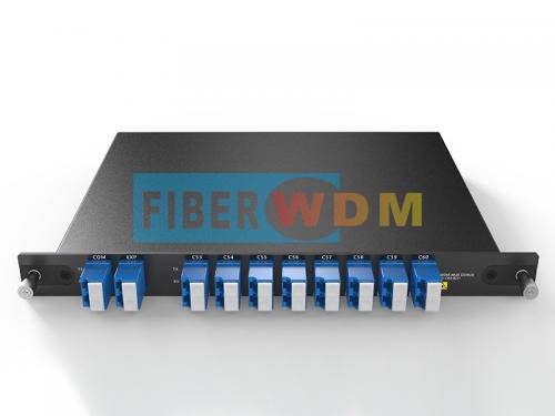 8CH Dual-Fiber Bidirectional C53-C60 DWDM WDM Mux/Demux LGX Box Module