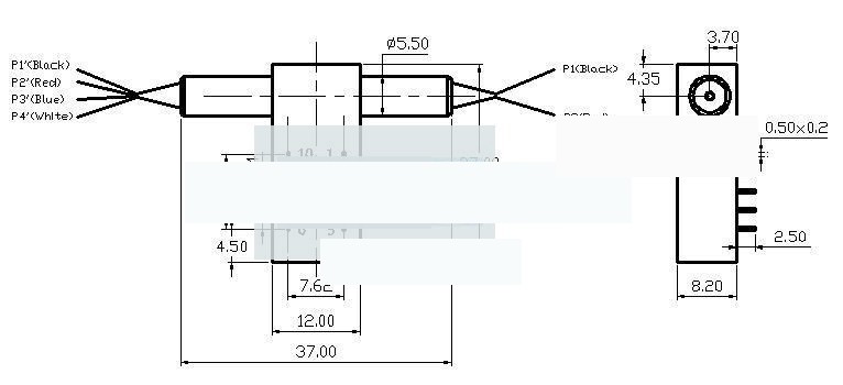 Dual 1x2 Mechanical Optical Switch