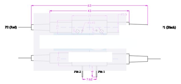M1x1 Magnet Fiber Optical Switch