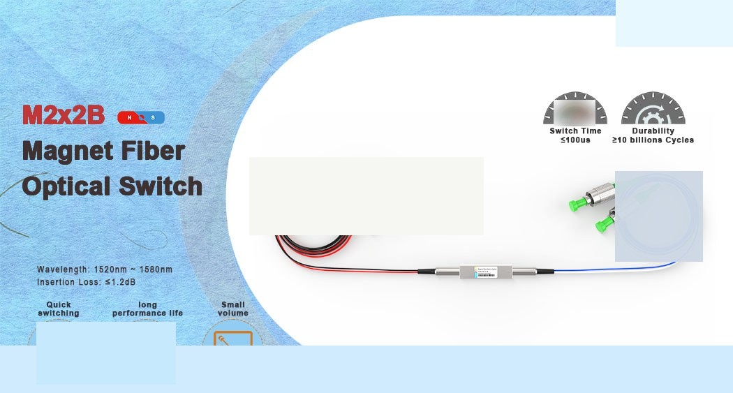 M2x2B Magnet Fiber Optical Switch