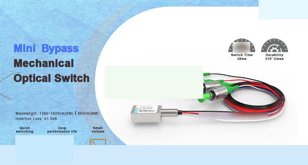 Mini Bypass Mechanical Optical Switch