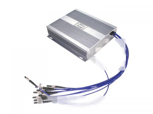 1X8 400-2500nm 600um Mechanical Optical Switch 0.5m fiber, SMA905 connectors