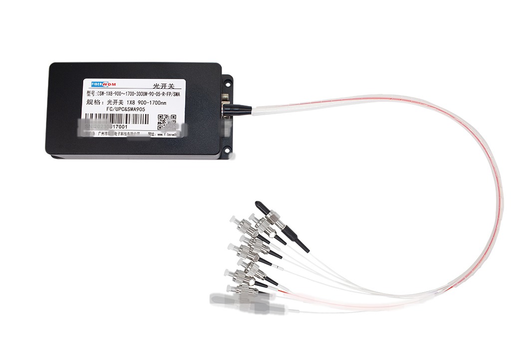 1X8 900-1700nm 300um Optical Switch