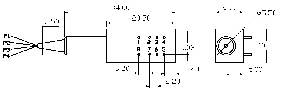 Mini Bypass Mechanical Optical Switch